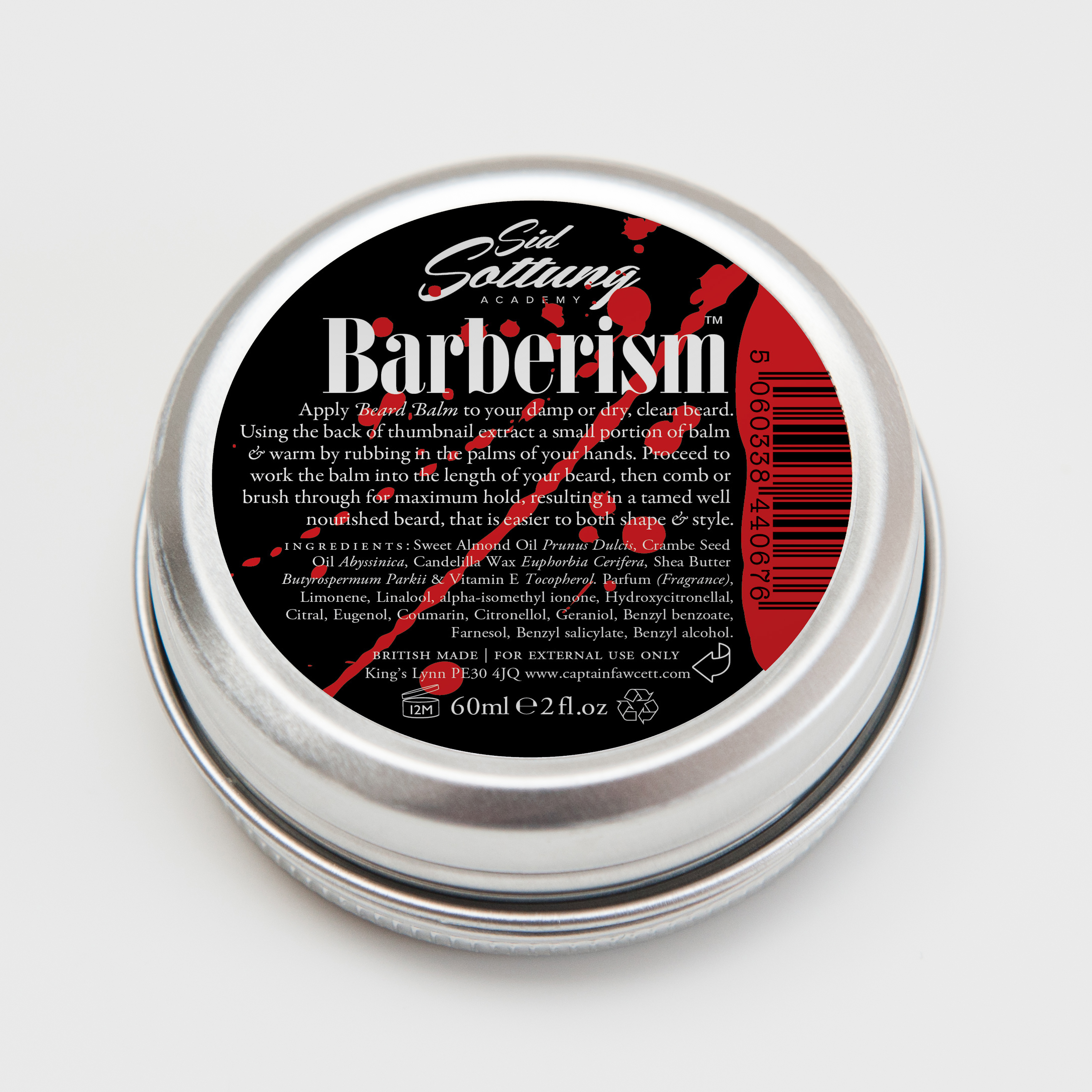 Bartbalsam „Barberism“, CAPTAIN FAWCETT