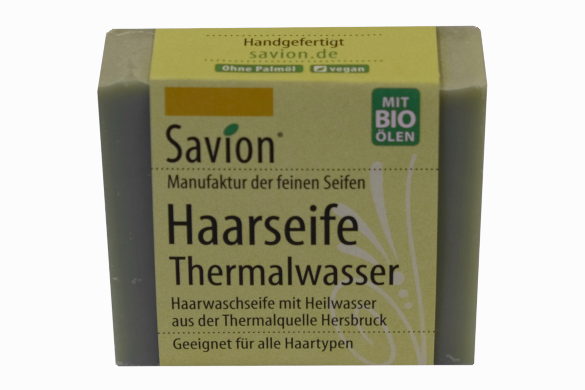 Haarwaschseife „Thermalwasser“, SAVION
